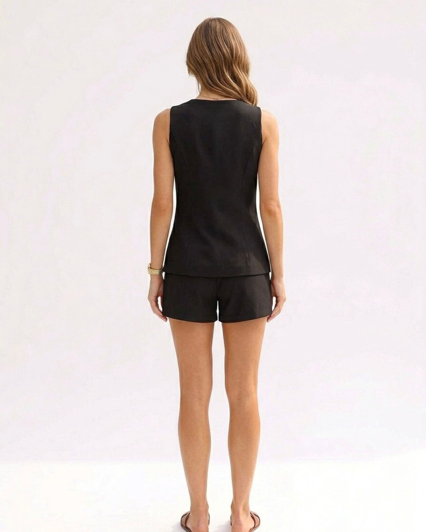 Conjunto chaleco y short