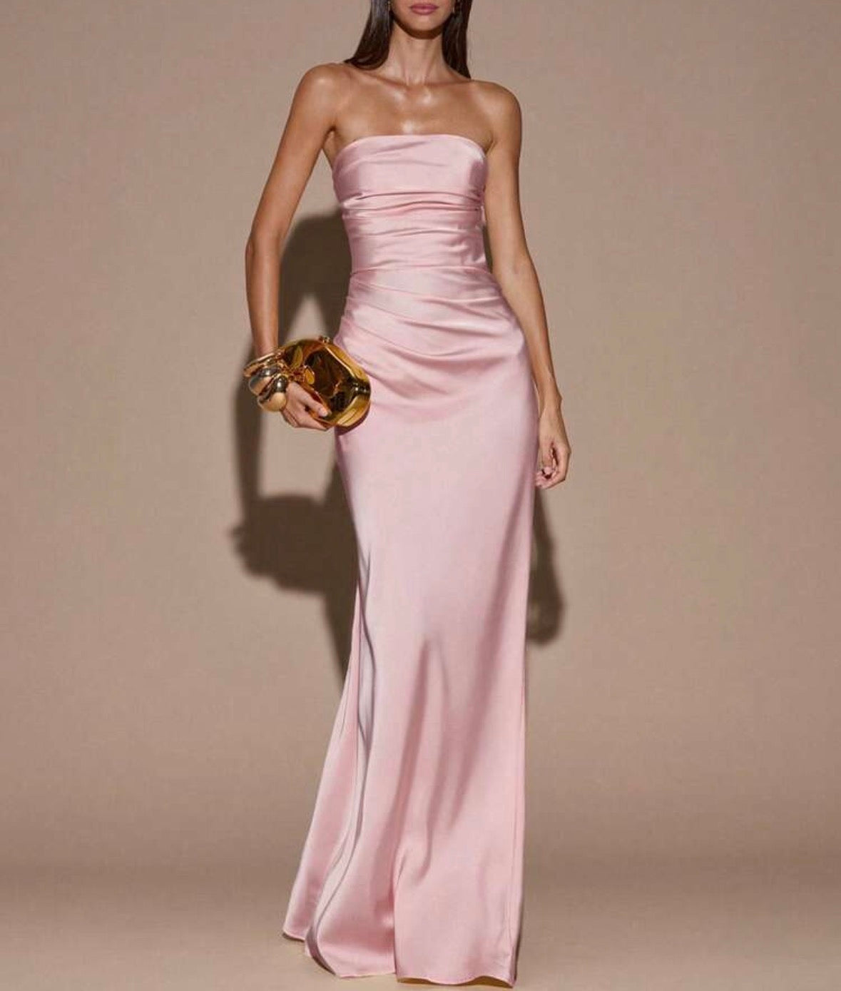 VESTIDO STRAPLE PINK 💖💋