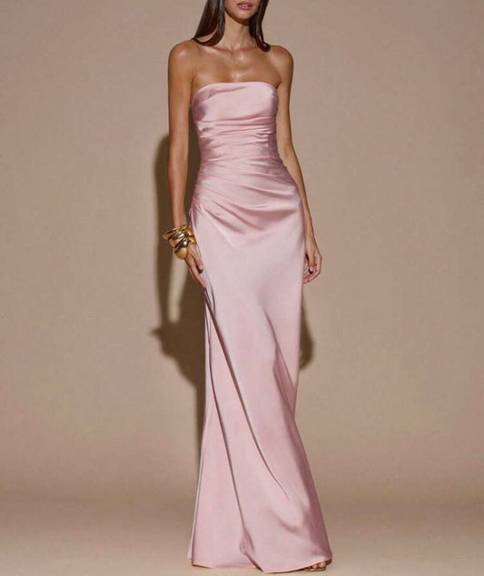 VESTIDO STRAPLE PINK 💖💋