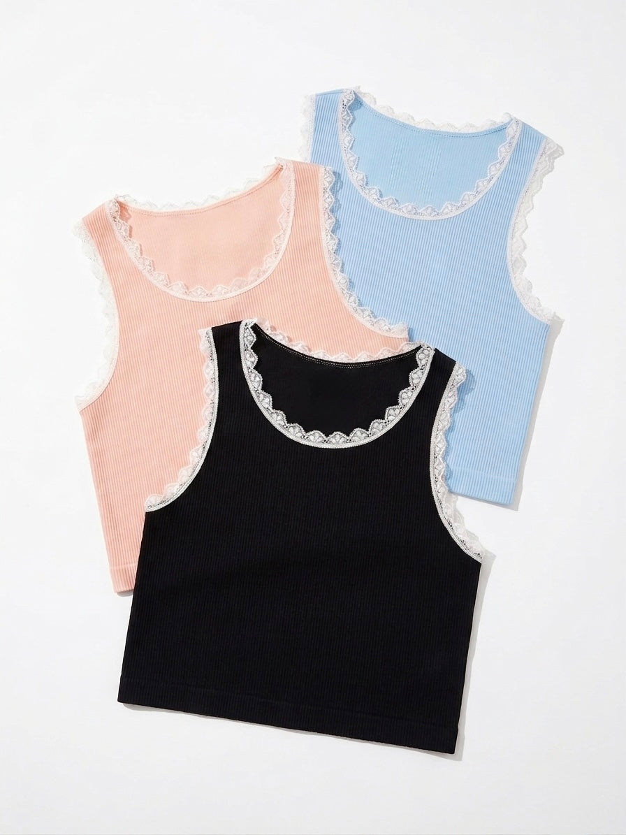 TOP ENCAJE 🎀