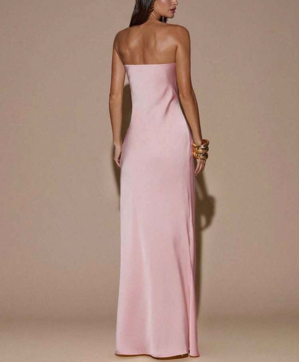 VESTIDO STRAPLE PINK 💖💋